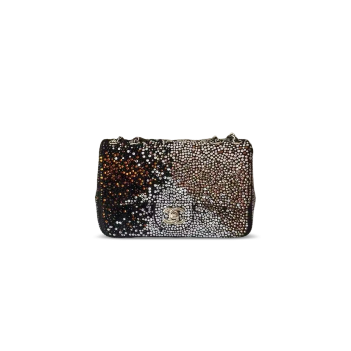 CHANEL MINI FLAP EVENING BAG (20*15*7cm)